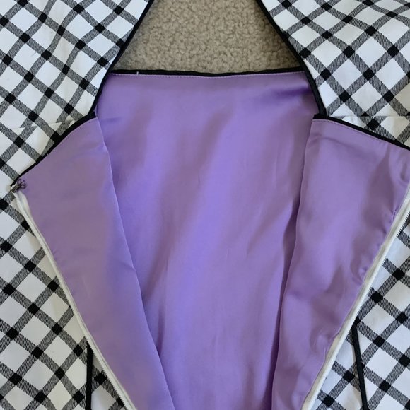 White House Black Market Plaid Top - Picture 6 of 11